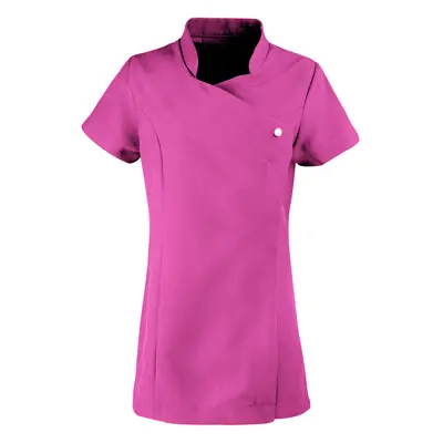 (6, Hot Pink) Premier Ladies/Womens *Blossom* Tunic / Health Beauty & Spa / Workwear (Pack of 2)