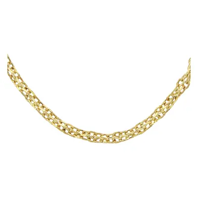 (24) Jewelco London 9ct Yellow Gold 18" Link Chain