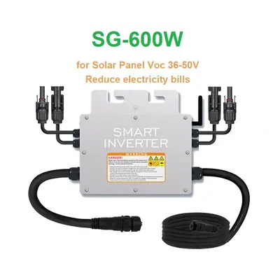 (700W-WIFI) 600/700/800/1000W Micro Solar Panel Smart Inverter Pure Sine Wave Home Inverter MPPT