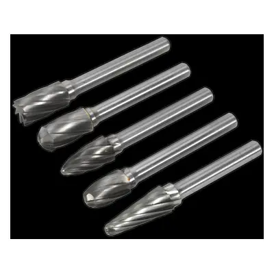 Tungsten Carbide Rotary Burr Set 5pc Ripper/Coarse