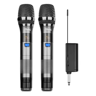 UHF Wireless Microphone System TX and RX Dark Grey