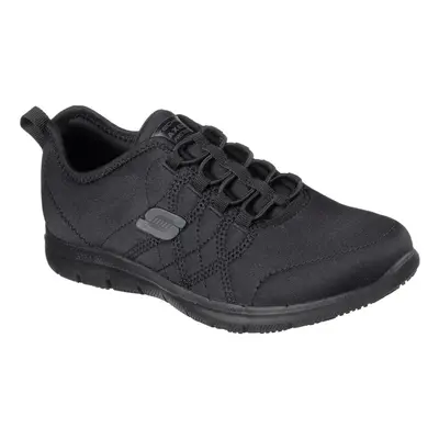 (4 UK, Black) Skechers Womens/Ladies Ghenter Srelt Safety Shoes