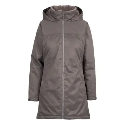 (8, Dark Grey Marl) Trespass Womens Waterpoof Jacket Padded Wintry