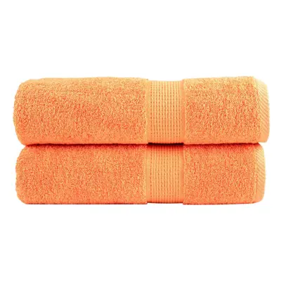 (orange, x cm) vidaXL Premium Sauna Towels Absorbent Bath Towel pcs Grey 600gsm 100% Cotton