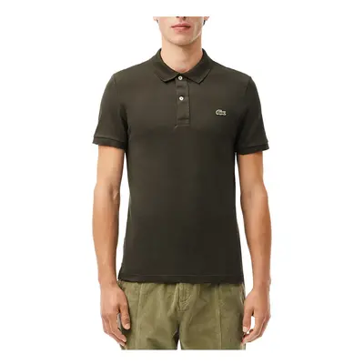 (Dark Green, L) Lacoste L1212 Mens Polo Shirts Golf SportsÂ Tee