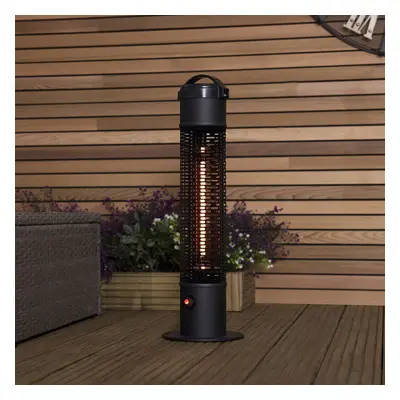 Charles Bentley Electric Tower Heater for Patio or Garden Outdoor Space IP55 Rated Power 220-240