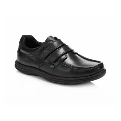 (UK / EU 43) Kickers Reasan Strap Leather AM Shoes Black