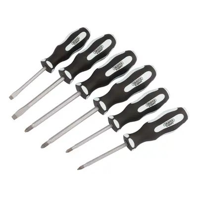 Pound Thru' Soft Grip Screwdriver Set (6 Piece)