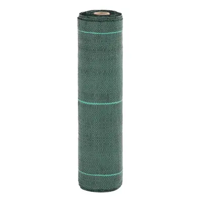 (green, 0.5 x m) vidaXL Weed Membrane Garden Weed Barrier Fabric Weed Control Ground Cover PP