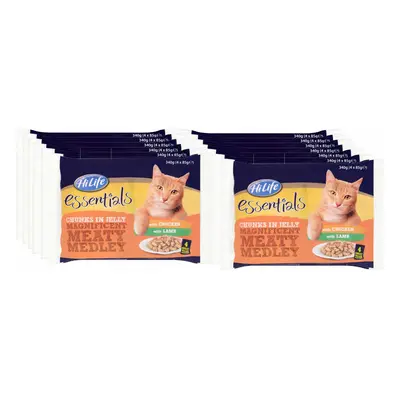 HiLife Essentials Cat Food Meaty Medley Selection in Jelly '52 x 85g Pouches'