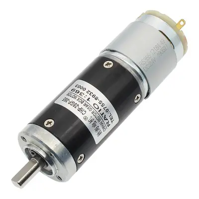 (24V) Planetary Gear Reduction Motor 12/25RPM Ratio 1:369