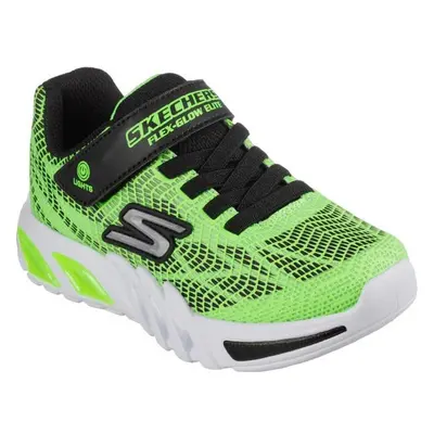 (11.5 UK Child, Lime/Black) Skechers Boys Flex-Glow Elite Vorlo Trainers