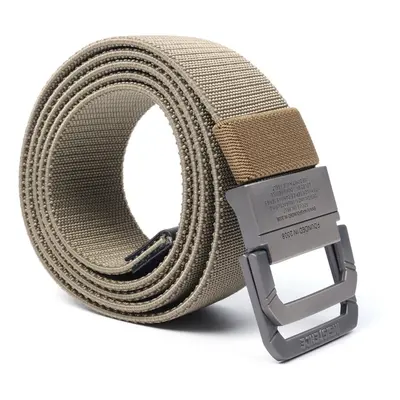 (Brown) Survival Military Belts Tactical Belt Nylon Waist Strap Emergency EDC Gadget