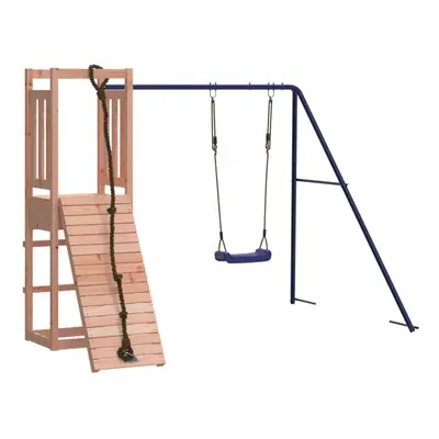 (solid douglas wood) vidaXL Outdoor Playset Wooden Playground Set Swing Set Impregnated Wood Pin