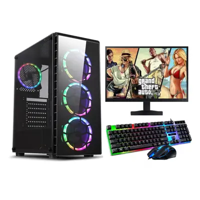 FCS Fast Gaming Intel Quad Core i5 16GB RAM 1TB HDD PC Bundle