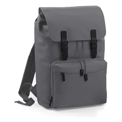 (One Size, Graphite Grey/Black) Bagbase Heritage Laptop Backpack Bag (Up To 17inch Laptop) (Pack