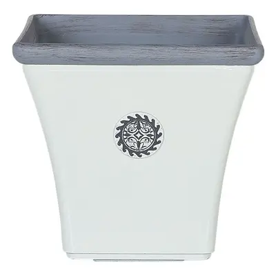 Plant Pot ELATEIA Stone cm White