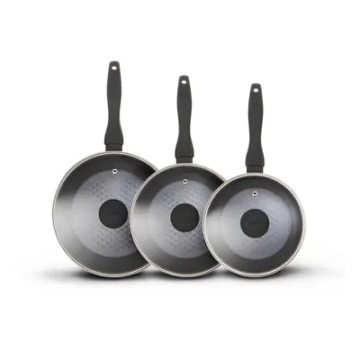 3 Piece Saucepans 18/20/22cm