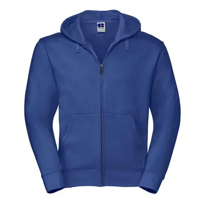 (L, Bright Royal Blue) Russell Mens Authentic Hooded Sweatshirt