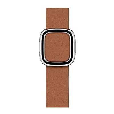 Apple Watch Modern Buckle (40mm) - Saddle Brown - Large