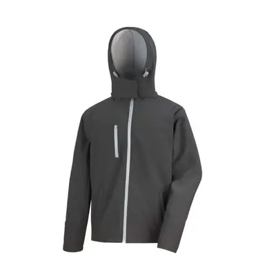 (XXL, Black/Grey) Result Core Mens Core TX Performance Soft Shell Jacket