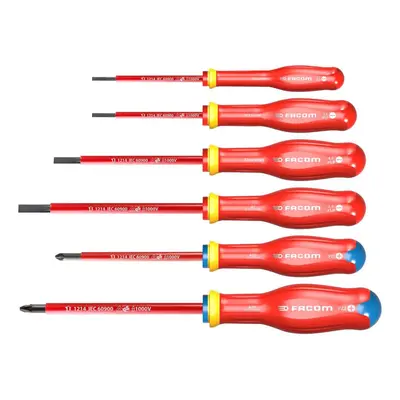 Facom ATDVE.J6PB VDE Protwist 1000V Screwdriver Set Piece