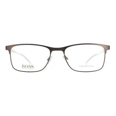 Hugo Boss Glasses Frames BOSS 0967/IT YZ4 Matte Brown Men