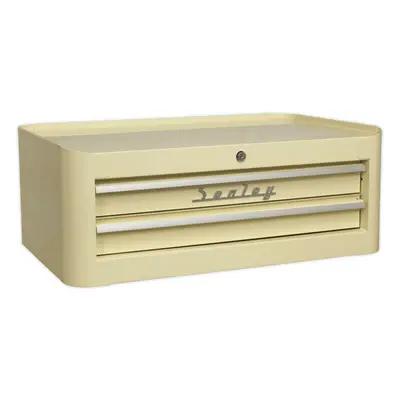 710 x x 270mm RETRO CREAM Drawer MID-BOX Tool Chest Lockable Storage Unit