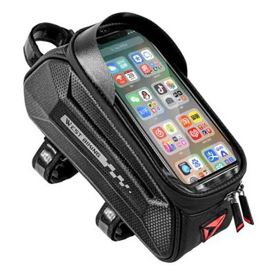 Bicycle Cell Phone TPU Touch Screen Waterproof Top Tube Bag