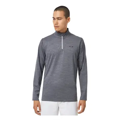 (2XL, Stone Gray Hthr) Oakley Mens Oakley Gravity Range QTR Heathered Soft Touch Golf Sweater