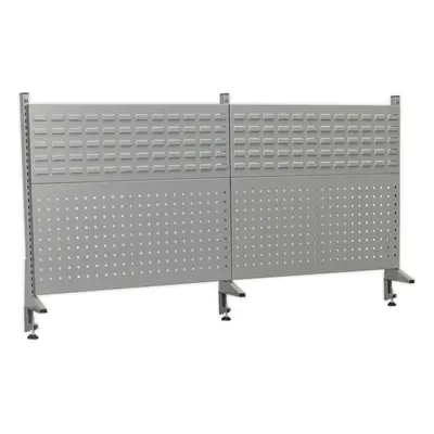 1735mm Back Panel Assembly - Suitable for ys02560 Steel Industrial Workbench