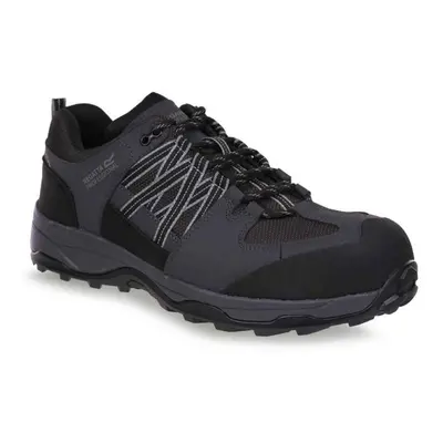 (6 UK, Black/Briar) Regatta Mens Clayton Safety Trainers