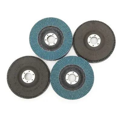 (80GRIT) 10pcs 125mm Grit Metal Sanding Flap Discs Angle Grinder Wheels Abrasive Tool