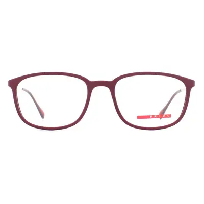 Prada Sport Glasses Frames PS03HV VYX1O1 Bordeaux Rubber Men