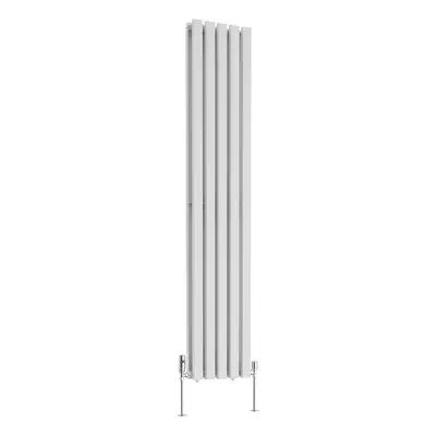 (1800 x 340mm Double) NRG Horizontal Vertical Designer D-shape Radiator Single Double Panel Bath