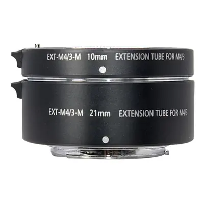 10mm 21mm Metal Auto Focus Macro Extension Tube Ring for Panasonic for Olympus Lumix Micro 4/3 M