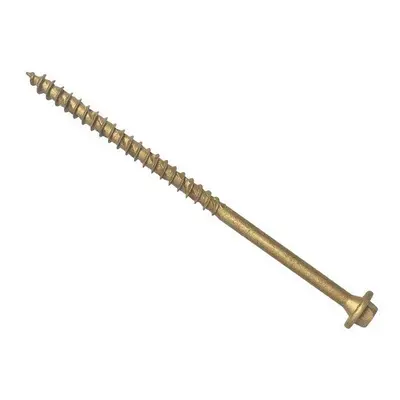 Forgefix FFTF7250T Hexagonal/Torx Compatible Timber T30 Screws Tan 7x250mm Tub