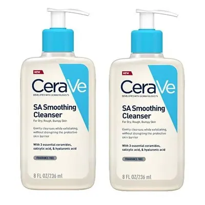 CeraVe SA Smoothing Cleanser 236ml x