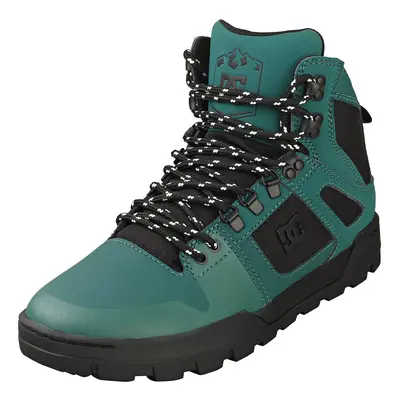 DC Shoes Pure High-top Water Resistance Mens Casual Boots in Deep Jungle - UK