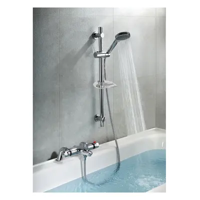 Bexley Thermostatic Valve Bath Shower Mixer Riser Kit / Mode Handset