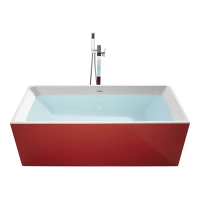 Freestanding Bath x mm Red RIOS