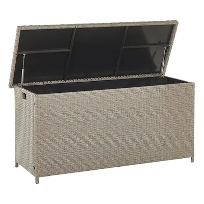 Storage Box MODENA PE Rattan Taupe