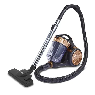 Tower RXP10PET Multi Cyclonic Cylinder Vacuum Cleaner Black/Rose Gold