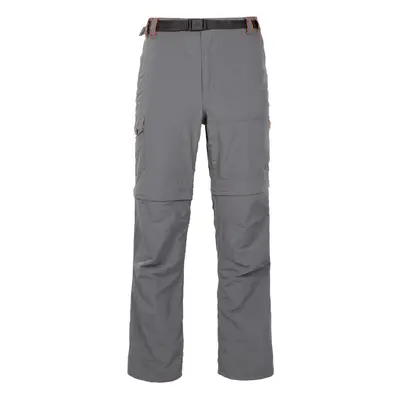 (L, Carbon) Trespass Mens Walking Cargo Trousers Rynne B