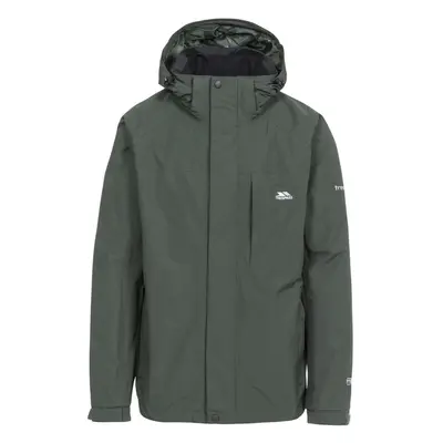 (XS, Olive) Trespass Mens Edwards II Waterproof Jacket