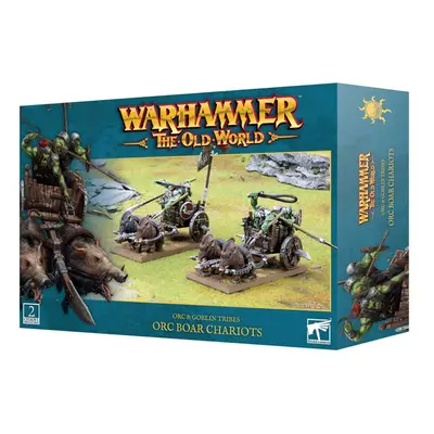 Games Workshop Warhammer The Old World Orc & Goblins: Orc Boar Chariots