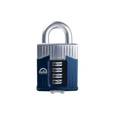 Squire WARRIOR COMBI Warrior High-Security Open Shackle Combination Padlock 55mm