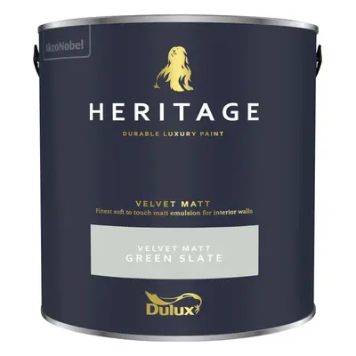 (Green Slate) Dulux Heritage Velvet Matt 125ml Tester Pot