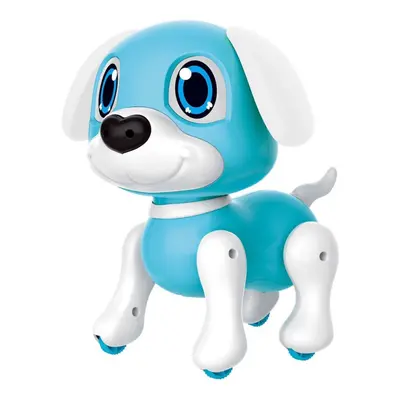 () Electronic Robot Dog Toy with Gesture Sensing Lights and Puppy Sounds Intelligent Playing Mus