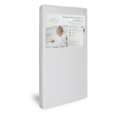 Pocket Sprung Baby Cot Mattress | Water Resistant Cover 60cm x 120cm